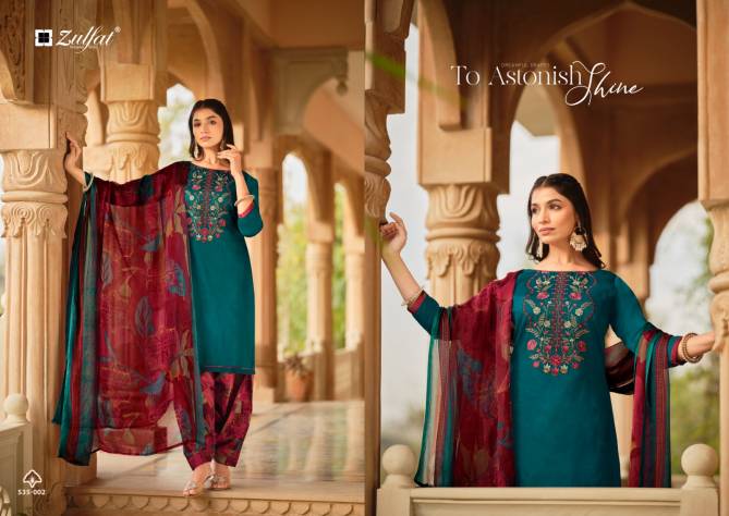 Ashnoor By Zulfat Designer Jam Cotton Dress Material Wholesale Clothing Suppliers In India
